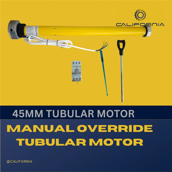 Manual Override Tubular Motor
